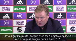 FUTEBOL: Euro 2020: Koeman: "Holanda poderia ter jogado melhor nas eliminatórias'