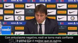 Serie A: Conte quer evitar 'entusiasmo negativo' na Inter de Milão