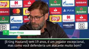 UEFA Champions League: Como parar Haaland? Klopp: 'temos que tirá-lo do jogo'