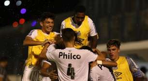 Santos faz 7 a 0, encaminha vaga e Inter se classifica