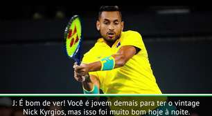 TÊNIS: ATP Cup: Kyrgios: "Estou tentando me comportar"