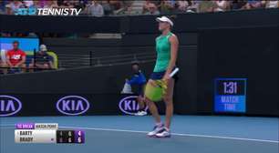 WTA Brisbane: Jennifer Brady v Ash Barty - 6-4, 7-6