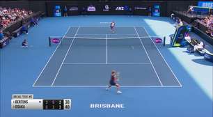 WTA Brisbane: Naomi Osaka v Kiki Bertens - 6-3, 3-6, 6-3