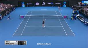 TÊNIS: WTA Brisbane: Pliskova vence Osaka e vai para final (6-7, 7-6, 6-2)