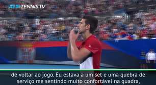 TÊNIS: ATP Cup: Djokovic: "Partida incrível! Qualquer um poderia vencer até o último momento"