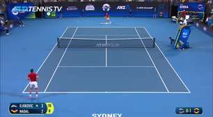 ATP Cup: Djokovic atropela Nadal (6-2,7-6) - Melhores Momentos