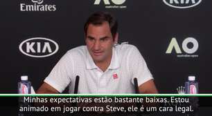 Aberto da Austrália: Federer sem 'grandes expectativas' no torneio