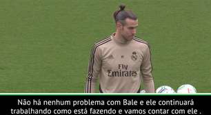 La Liga: Zidane sobre Bale: "Não há problemas com Bale, Real Madrid conta com ele"