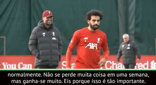 FUTEBOL: Premier Leaque: Klopp: "Descansamos uma semana e posso ver a diferença nos treinos"