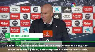 La Liga: Zidane sobre empate: "dolorido!"