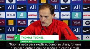 FUTEBOL: Ligue 1: Tuchel sobre reclamação de Neymar por jogar pouco: "Essa é uma decisão tomada em equipe"