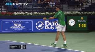 TÊNIS: ATP Dubai: Djokovic vence Jaziri (6-1, 6-2)