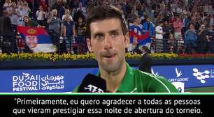 TÊNIS: ATP Dubai: Djokovic: "Um prazer estar de novo em Dubai"