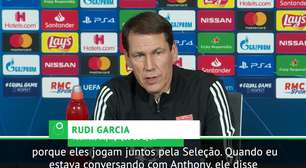 FUTEBOL: UEFA Champions League: Garcia: " Nós não temos um plano 'anti-Ronaldo'"