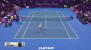 TÊNIS: Aberto de Doha: Barty vence Siegmund (6-3 e 6-2)