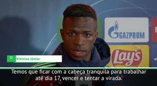 UEFA Champions League: Vinícius Júnior: "Vamos virar de qualquer maneira em Manchester"