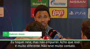 UEFA Champions League: Jesus nega falta em gol: 'apenas toquei, não empurrei'