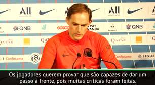 FUTEBOL: UEFA Champions League: Tuchel sobre duelo contra o Dortmund: "Os jogadores querem provar que são capazes"