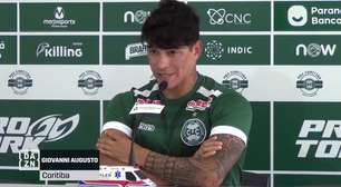 CORITIBA: Giovanni Augusto revela incômodo de Barroca: "Precisamos ser mais agressivos"