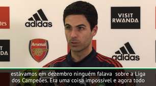 Premier League: Arteta: "Arsenal tem que lutar pela Champions League"