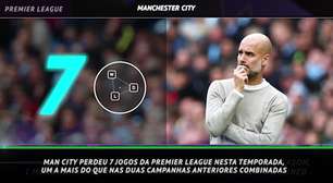 Premier League: 5 Coisas - Man City e seus altos e baixos