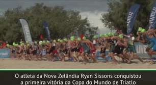 ATLETISMO: Mundial de Triatlo: Neozelandês Ryan Sissons conquista a medalha de ouro na Austrália