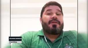 CORITIBA: Barroca garante acompanhamento diário com o grupo de jogadores: "Não é igual ao dia a dia, mas o trabalho não pode parar"