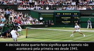 Torneio de Wimbledon é cancelado este ano