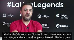 FUTEBOL: La Liga: Recoba: "Eu mandava chuteiras para o Nacional, e uma das primeiras foi para Suárez"