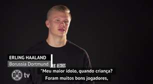 VIRAL: Futebol: Erling Haaland revela seu grande ídolo da infância