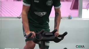 CORITIBA: Em grupos, jogadores aprimoram lado fisico no treino desta terça-feira
