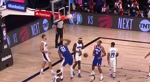 Joel Embiid, sin piedad de Nikola Vuevi