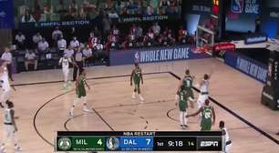 Milwaukee Bucks 132-136 Dallas Mavericks - Otro triple doble de Doncic