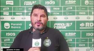 CORITIBA: Barroca pede serenidade, cita caráter dos jogadores e ressalta: "fator sorte vai virar a nosso favor"