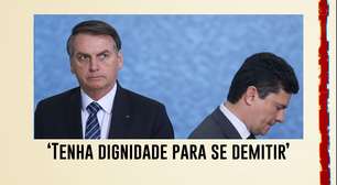 'Tenha dignidade para se demitir', disse Bolsonaro a Moro em mensagem obtida pela PF