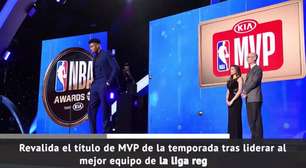 Antetokounmpo vuelve a ser el MVP de la NBA