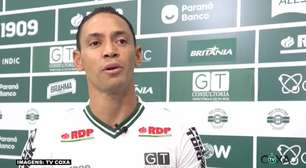 CORITIBA: Ricardo Oliveira aposta na sua experiência como chave para ajudar equipe a superar má fase: "Quero ajudar em todas as áreas e dividir meu conhecimento"