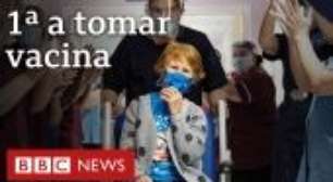 A mulher de 90 anos que estreou vacinação contra covid-19 no Reino Unido