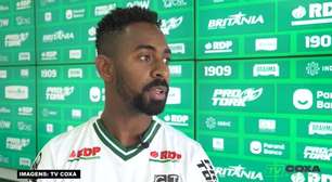 CORITIBA: Wellington Carvalho projeta volta à Série A: "Temos sempre que vislumbrar coisas maiores"