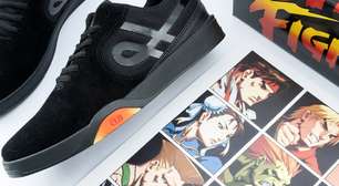 Tênis que homenageia Street Fighter se esgota em minutos