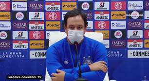 BAHIA: Dado lamenta derrota 'nos detalhes' para o Independiente, exalta partida da equipe e garante: "Saio de cabeça erguida"