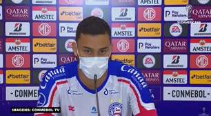 BAHIA: Thonny Anderson critica arbitragem após duas expulsões mas vê equipe realizando boa partida apesar da derrota: "Lutamos até o fim"