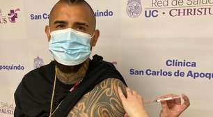 Vidal é hospitalizado com covid-19 e desfalca o Chile
