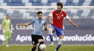 Com clima tenso, Uruguai e Chile empatam pela 3ª Rodada da Copa América