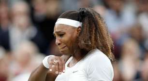 Wimbledon termina em lágrimas para lesionada Serena Williams
