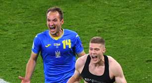 Com gol no fim da prorrogação, Ucrânia vence Suécia e avança
