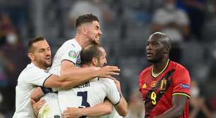 Em grande jogo, Itália vence a Bélgica e vai à semi da Euro