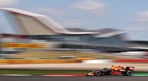 Verstappen lidera com folga o 1º treino do GP da Inglaterra