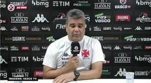 VASCO: Marcelo Cabo vê equipe aquém no primeiro tempo, destaca crescimento no segundo, mas lamenta empate com o Náutico: "Infelizmente não chegamos no G4"