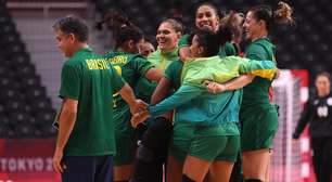 Brasil joga bem e empata com as russas no handebol feminino